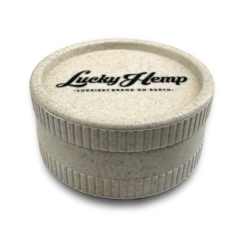 Lucky Hemp Hanf-Grinder Weiß
