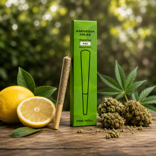 Weed For Friends Amnesia Haze 45 % Superior HC Blend Pre-Roll