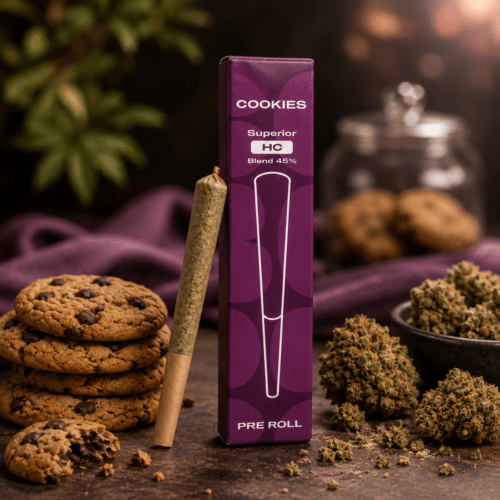 Weed For Friends Cookies 45 % Superior HC Blend Pre-Roll