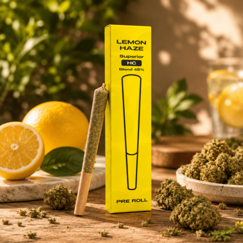 Weed For Friends Lemon Haze 45 % Superior HC Blend Pre-Roll