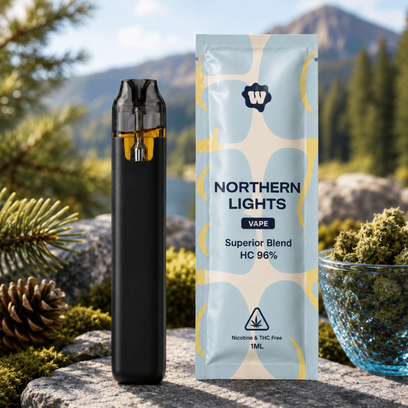 Weed For Friends Northern Lights 96 % Superior Blend Vape 1 ml