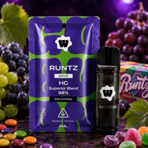 Weed For Friends Runtz Sativa 96 % Superior Blend Pod System 2 ml
